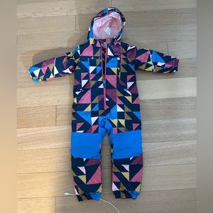 Patagônia toddler 3T snowsuit used once